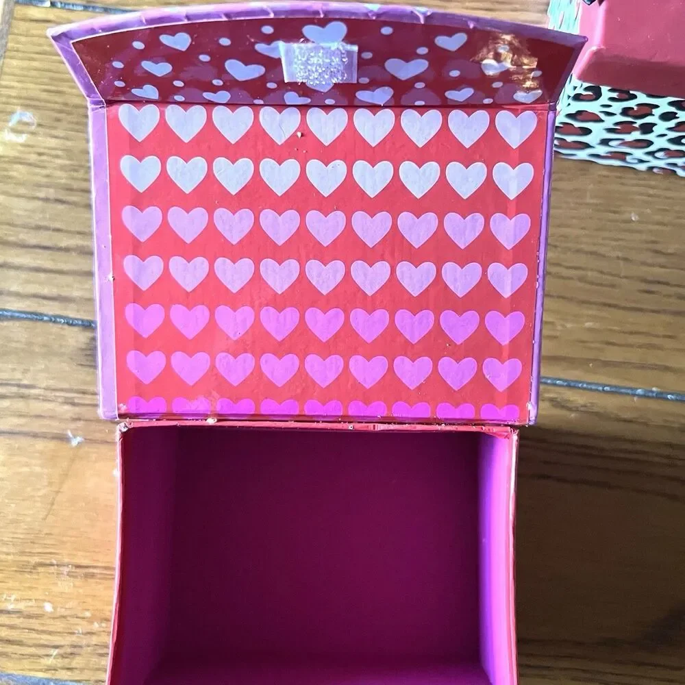 Variety-10pc Valentine Gift Boxes, Buckets-Nesting Boxes-for Jewelry/Candy-New